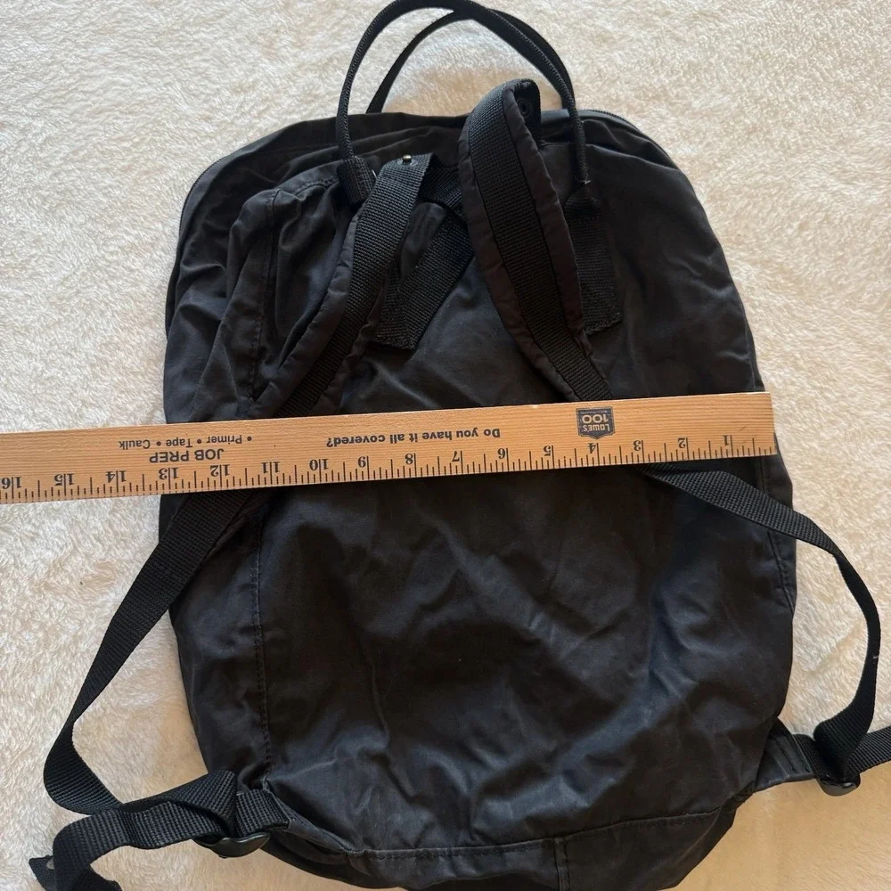 Fjallraven Kanken Backpack Black Tote Bag Travel Casual School Back Pack